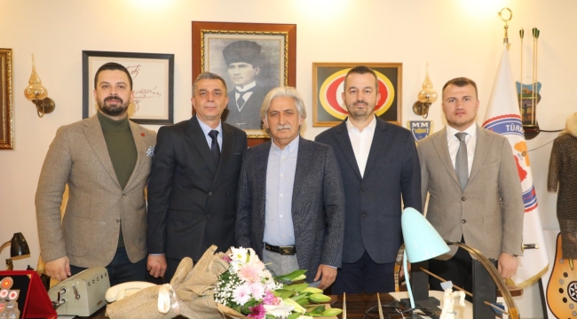 Başkan Şimşek kaymakan Genel'i ziyaret etti