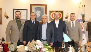 Başkan Şimşek kaymakan Genel'i ziyaret etti