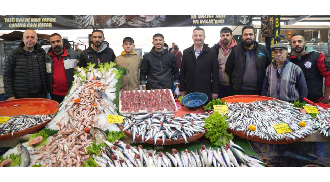 Başkanların esnaf ziyareti