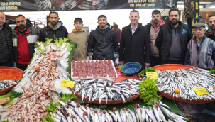 Başkanların esnaf ziyareti