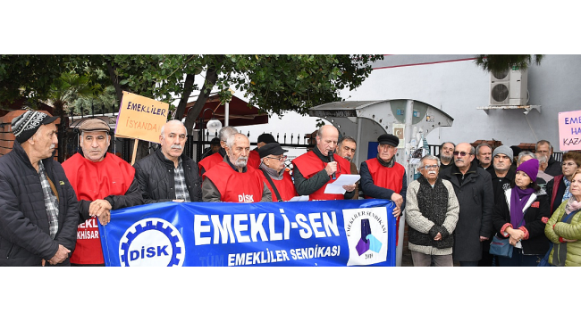 Binlerce emekli alanlara indi