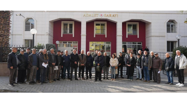 Çal dağı için adalet çağrısına başkan Akın'da katıldı