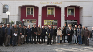 Çal dağı için adalet çağrısına başkan Akın'da katıldı