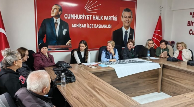 CHP'de 2.bölge mahalle temsilcisi belirleme toplantısı