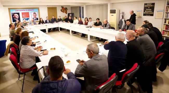 CHP il başkanı Özalper''halkın iktidarını kurmak için çalışıyoruz''