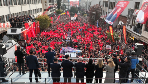 CHP lideri Özel Edirne mitinğinde halka seslendi'yoksuluğu yok edeceğiz'