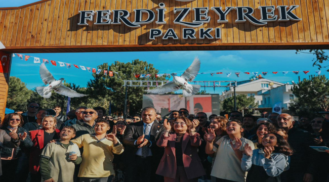 Didim'de Zeyrek'in adı,ilçede hayata geçirilen bu yeni parkta ölümsüzleştirildi