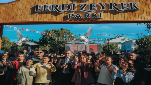 Didim'de Zeyrek'in adı,ilçede hayata geçirilen bu yeni parkta ölümsüzleştirildi