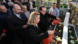 Erdem ölümünün 46.yılında mezarı başında anıldı