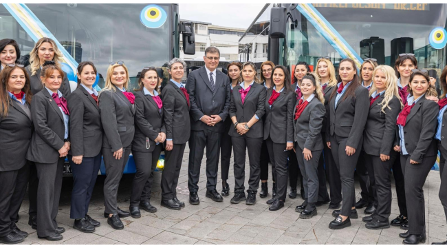  ESHOT bünyesinde kadın şoför oranı yüzde 11'e yükseldi