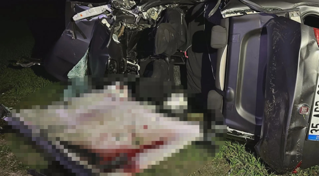 Gece yarısı katliam gibi kaza: 5 ölü!