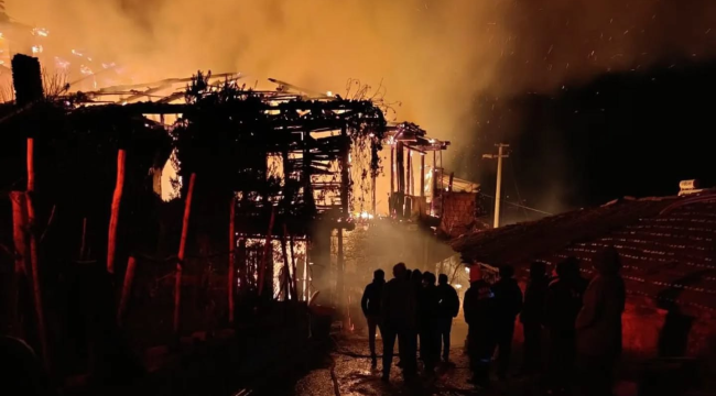 Gördes'te yangın bir vatandaş yaşamını yitirdi