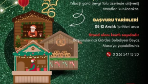 Gördes'te yılbaşı panayırı başlıyor!