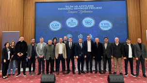 İklim ve afetlere dayanıklı şehirler projesi toplantısı