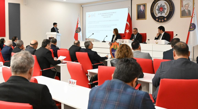 İl göç koordinasyon kurulu toplantısı yapıldı