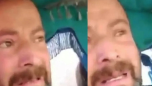 İşten çıkartıldığını söyleyen 5 çocuk babasını belediye önünde kendini yaktı! 