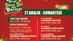 Kadın emeği yeni yıl çarşısı açılıyor
