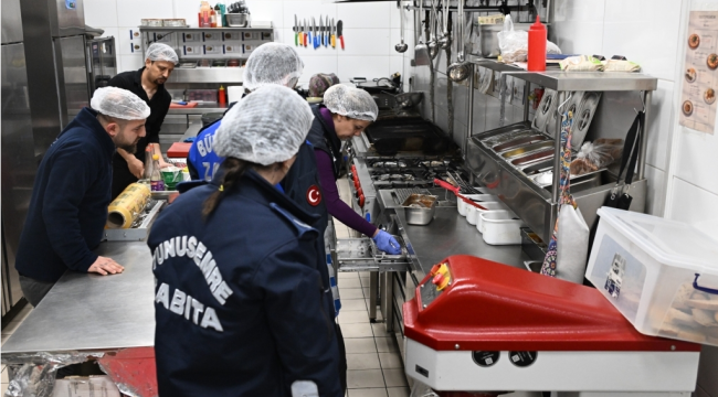 Kafelerde hijyen, fiyat etiketi ve menü denetimi