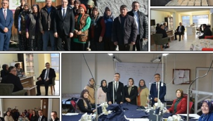 Kaymakam Koç'tan Kadın Kooperatiflerine ziyaret 