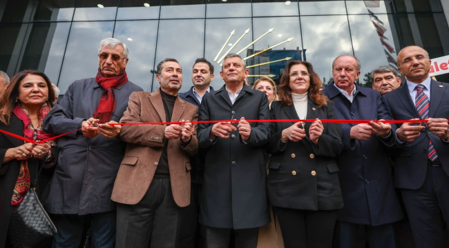 Kayseri CHP yeni il binasını açılışını genel başkan Özel gerçekleştirdi