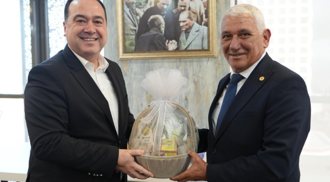 KKTC Güzelyurt belediye başkanı Manisa'da