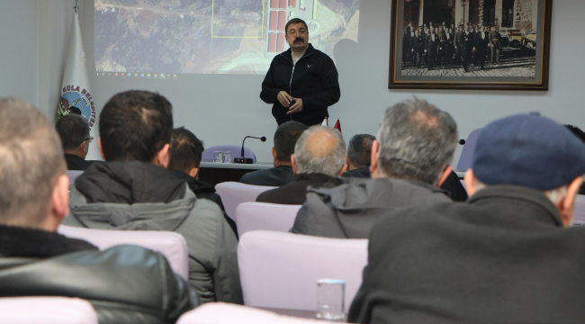 Kula'da zahire pazarı istişare toplantısı yapıldı