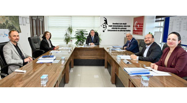 MASKİ haftalık toplantısı yapıldı