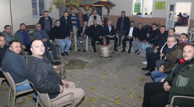 Müdür Karayılan Sarıgöl'de personelle mangal başı sohbet