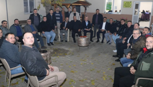 Müdür Karayılan Sarıgöl'de personelle mangal başı sohbet