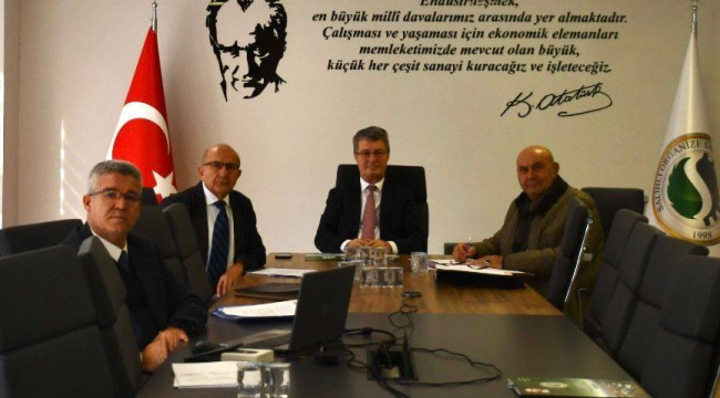 OSB yönetimi aralık ayı ilk toplantısını yaptı