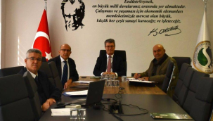 OSB yönetimi aralık ayı ilk toplantısını yaptı