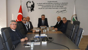 OSB yönetimi yılın son toplantısını yaptı