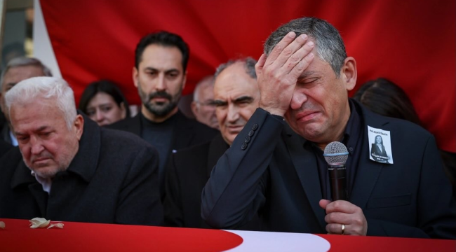 Özgür Özel'i ağlatan acı veda