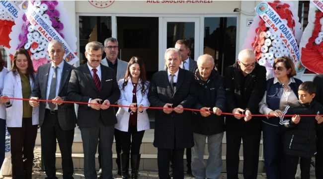 Refika Mehmet Kayahan aile sağlık merkezi açıldı