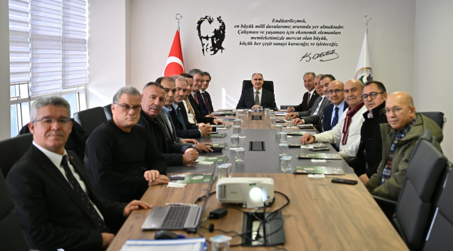 Salihli OSB müteşebbis heyet toplantısı yapıldı