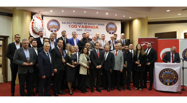 Salihli TSO iş insanlarını ödüllendirdi