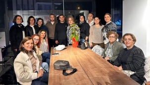 Sarıgöl CHP kadın kollarından kafe ziyareti