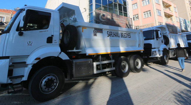 Saruhanlı belediyesi araç filomuzu güçlendirdi
