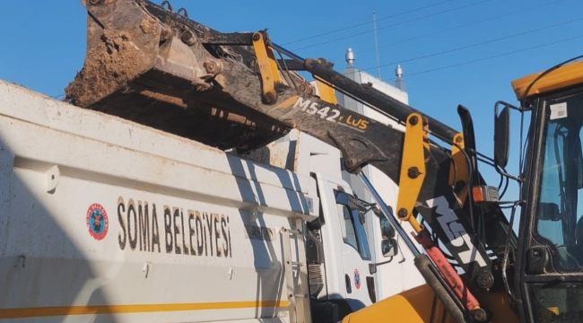 Soma'da yolları daha sağlam, daha konforlu yapıya kavuştururluyor