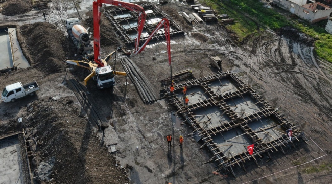 Soma galericiler sitesi temeli atıldı