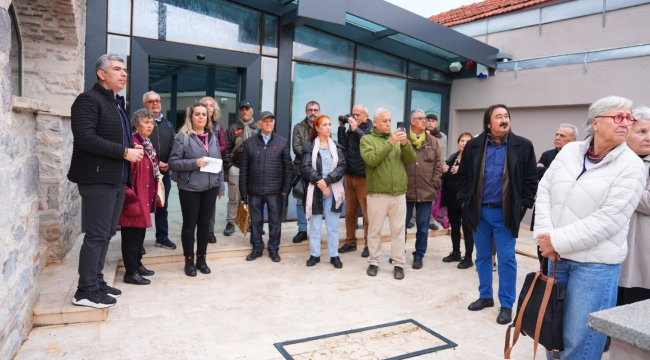 Soma kültür gezisine Aziz Kocaoğlu'da katıldı