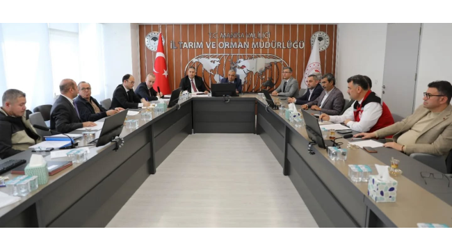 Tarımsal üretim planlama il kurulu toplandı