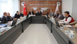 Tarımsal üretim planlama il kurulu toplandı