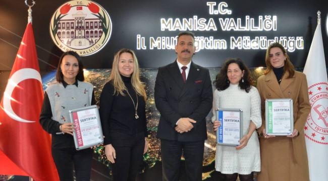 TSE entegre yönetim sistemlerinde başarı belgeleri verildi