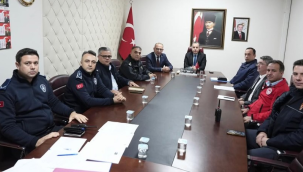 Turgutlu'da kamu düzeni toplantısı