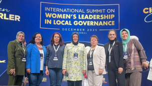 Uluslararası yerel yönetimlerde kadın zirvesine başkan Kaplan'da katıldı