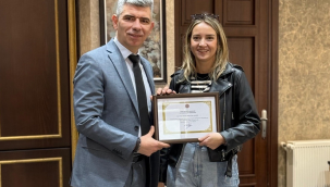 Veterinerlere teşekkür belgesi