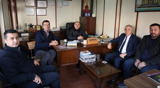 Ziyarette hayvan yemi olarak ülkeye gelen üzüm ele alındı