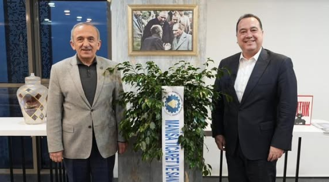 Ziyarette kentin ticareti ve sanayisi ele alındı