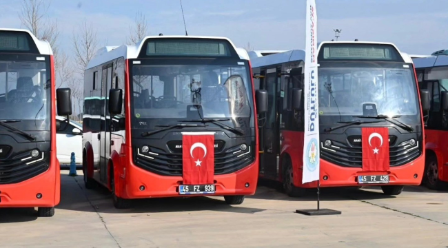 5 ilçenin ulaşımı yeni araçlarla güçleniyor